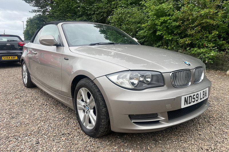 2009 BMW 1 Series 2.0 120d SE Convertible 2dr Diesel Manual Euro 5 (177 ps)