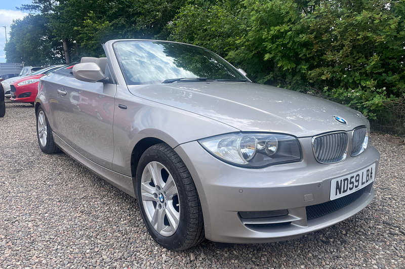 2009 BMW 1 Series 2.0 120d SE Convertible 2dr Diesel Manual Euro 5 (177 ps)