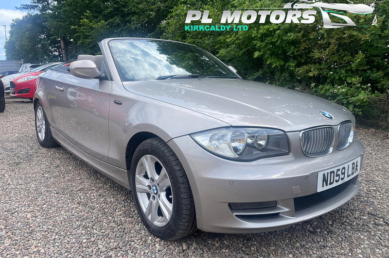 2009 BMW 1 Series 2.0 120d SE Convertible 2dr Diesel Manual Euro 5 (177 ps)