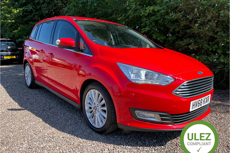 2018 Ford Grand C-Max 1.0T EcoBoost GPF Titanium MPV 5dr Petrol Manual Euro 6 (s/s) (125 ps)