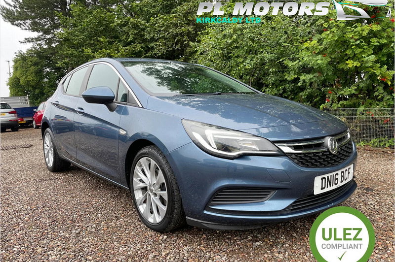 2016 Vauxhall Astra 1.0i Turbo ecoFLEX Design Hatchback 5dr Petrol Manual Euro 6 (s/s) (105 ps)