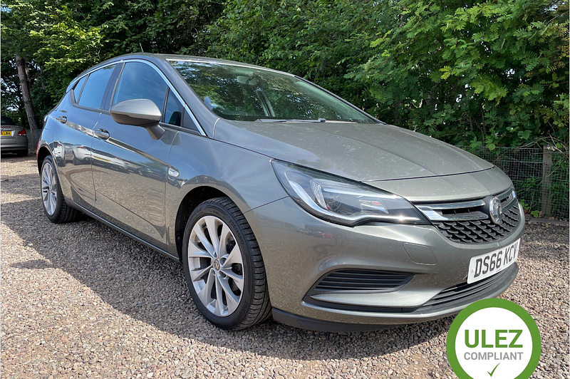 2016 Vauxhall Astra 1.4i Design Hatchback 5dr Petrol Manual Euro 6 (100 ps)