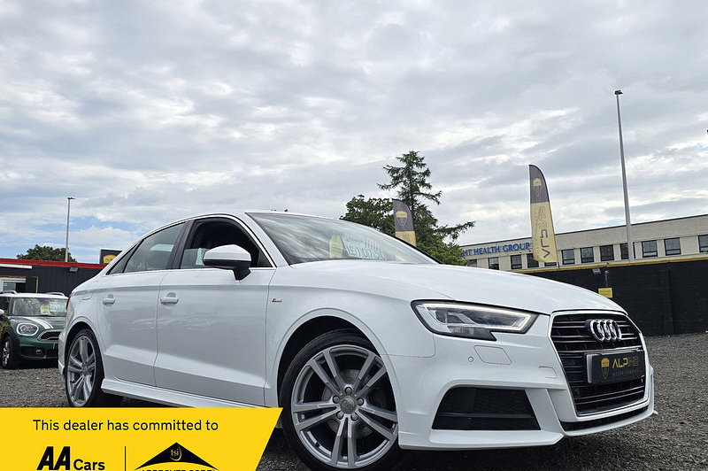 2016 Audi A3 1.4 TFSI CoD S line Saloon 4dr Petrol Manual Euro 6 (s/s) (150 ps)