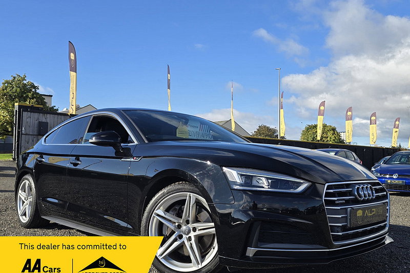 2018 Audi A5 2.0 TFSI S line Sportback 5dr Petrol S Tronic quattro Euro 6 (s/s) (252 ps)