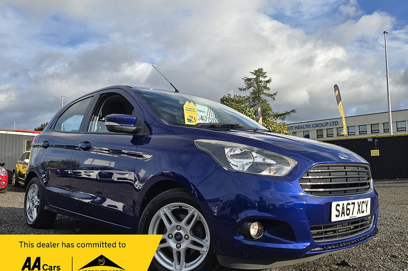 2017 Ford Ka+ 1.2 Ti-VCT Zetec Hatchback 5dr Petrol Manual Euro 6 (70 ps)