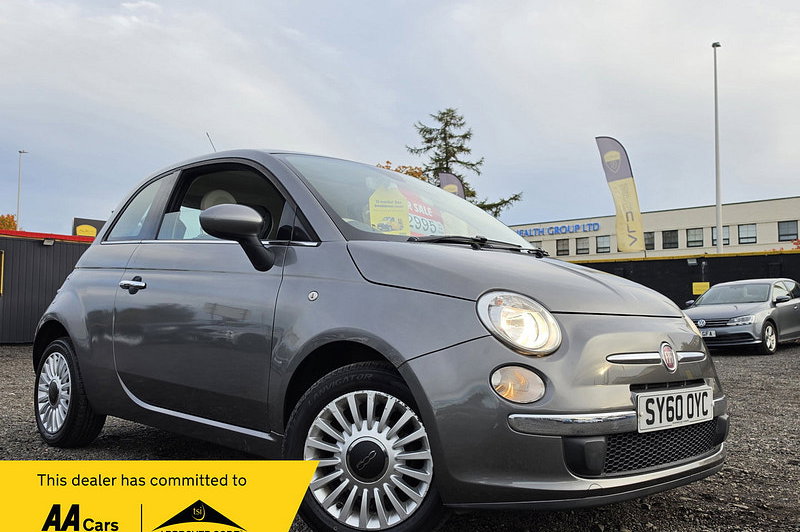 2010 Fiat 500 1.2 Lounge Hatchback 3dr Petrol Manual Euro 5 (s/s) (69 bhp)