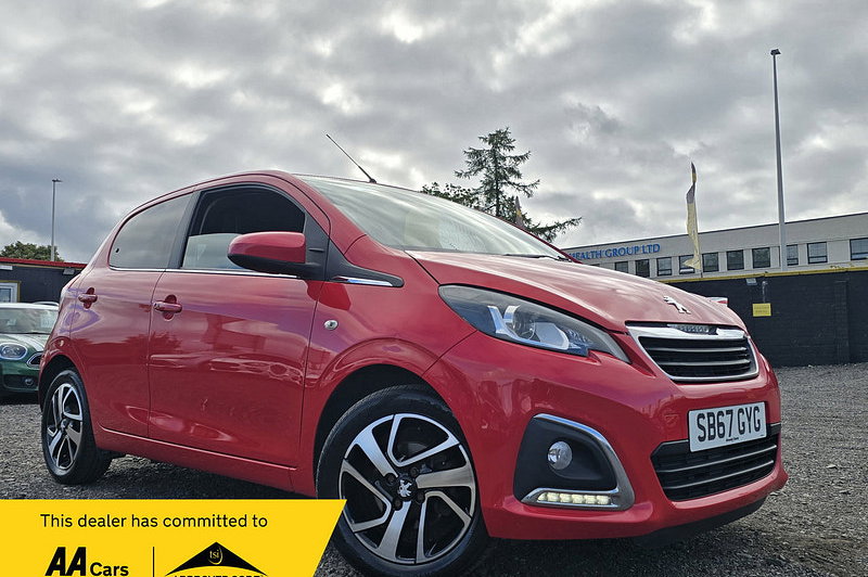 2017 Peugeot 108 1.2 PureTech Allure Hatchback 5dr Petrol Manual Euro 6 (82 ps)