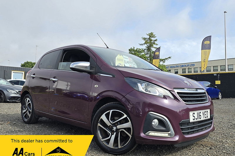 2016 Peugeot 108 1.2 PureTech Feline Hatchback 5dr Petrol Euro 6 (82 ps)