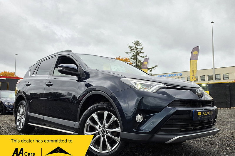 2017 Toyota RAV4 2.0 V-Matic Excel SUV 5dr Petrol CVT 4WD Euro 6 (s/s) (Safety Sense, Nav) (151 ps)