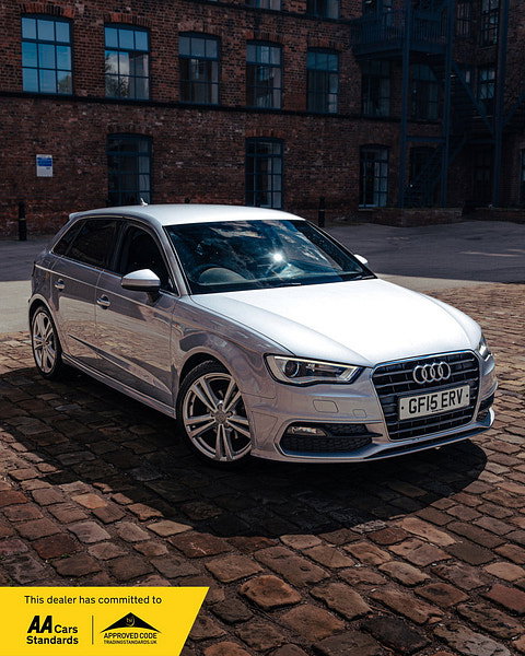 2015 AUDI A3 1.6 TDI S LINE SPORTBACK 5DR DIESEL MANUAL EURO 6 S S... photo