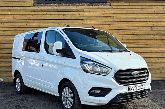 2023 Ford Transit Custom 2.0 300 EcoBlue Limited Crew Van Double Cab 5dr Diesel Manual L1 H1 Euro 6 (s/s) (130 ps)