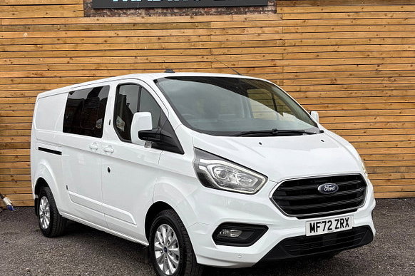 2022 Ford Transit Custom 2.0 300 EcoBlue Limited Crew Van Double Cab 5dr Diesel Manual L2 H1 Euro 6 (s/s) (130 ps)