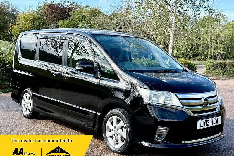 2013 Nissan Serena 2.0 Petrol Hybrid 7 Seat Highway Star