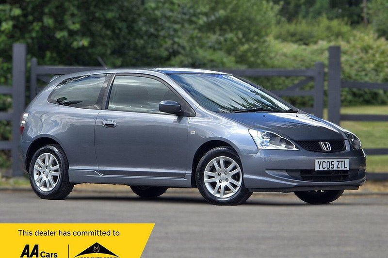 2005 Honda Civic 1.6 i-VTEC SE Hatchback 3dr Petrol Automatic (169 g/km, 108 bhp) — sold