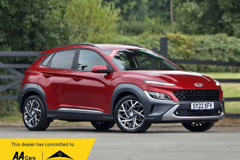 2022 Hyundai Kona 1.6 h-GDi Premium SUV 5dr Petrol Hybrid DCT Euro 6 (s/s) (141 ps) — sold