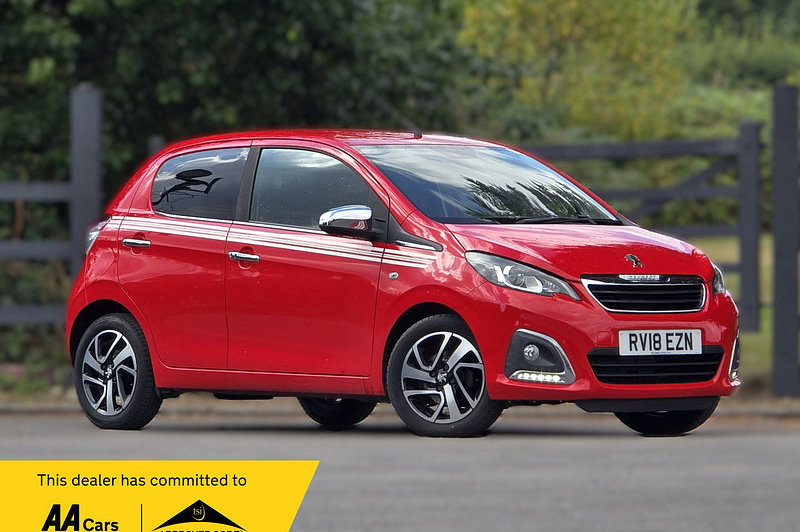 2018 Peugeot 108 1.2 PureTech Collection Hatchback 5dr Petrol Manual Euro 6 (82 ps) — sold