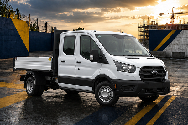 Ford Transit 2.0 350 EcoBlue Leader Tipper Double Cab 4dr Diesel Manual RWD L3 Euro 6 (s/s) (1-Way, 1-Stop) (130 ps)