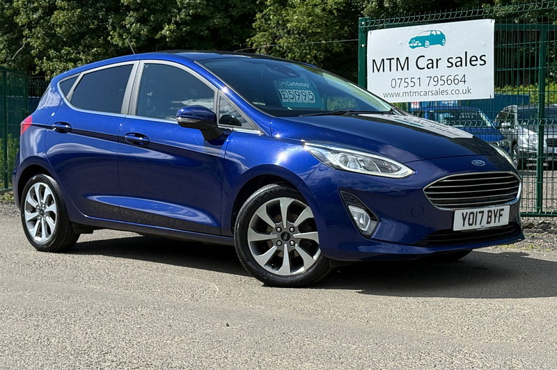 2017 Ford Fiesta 1.0T EcoBoost Zetec Hatchback 5dr Petrol Manual Euro 6 (s/s) (100 ps)