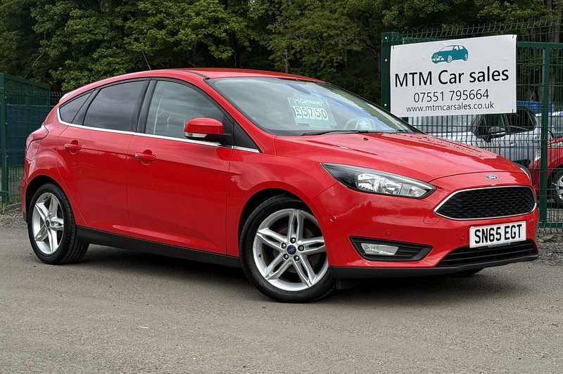 2015 Ford Focus 1.0T EcoBoost Zetec Hatchback 5dr Petrol Manual Euro 6 (s/s) (125 ps)