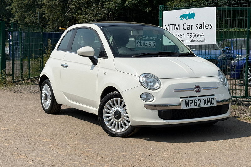 2013 Fiat 500 1.2 Lounge Hatchback 3dr Petrol Manual Euro 4 (69 bhp)