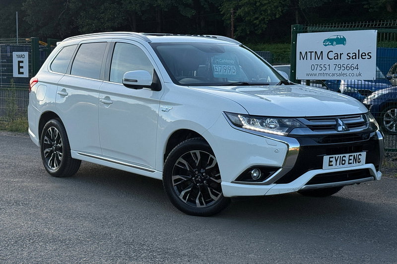 2016 Mitsubishi Outlander 2.0h 12kWh GX5hs SUV 5dr Petrol Plug-in Hybrid CVT 4WD Euro 6 (s/s) (200 ps)