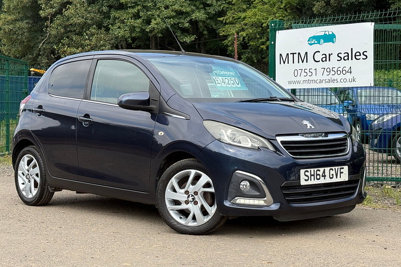 2014 Peugeot 108 1.2 VTi PureTech Allure Hatchback 5dr Petrol Manual Euro 5 (82 ps)