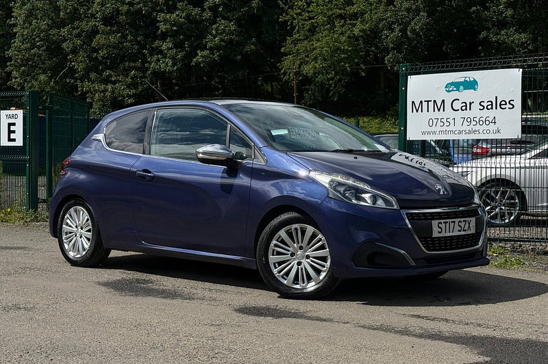 2017 Peugeot 208 1.2 PureTech Allure Hatchback 3dr Petrol Manual Euro 6 (82 ps)