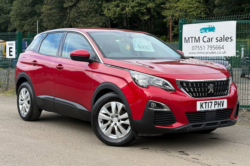 2017 Peugeot 3008 1.6 BlueHDi Active SUV 5dr Diesel Manual Euro 6 (s/s) (120 ps)