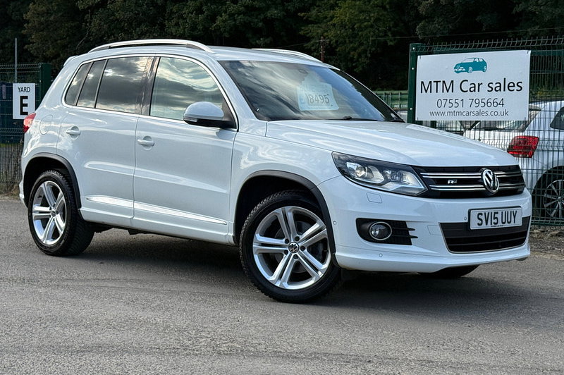 2015 Volkswagen Tiguan 2.0 TDI BlueMotion Tech R-Line SUV 5dr Diesel DSG 4WD Euro 5 (s/s) (Nav) (177 ps)