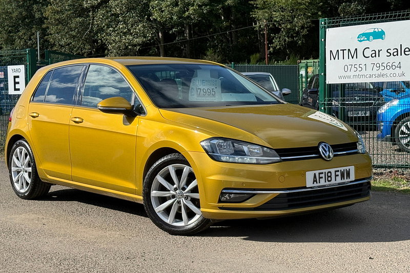 2018 Volkswagen Golf 1.5 TSI EVO GT Hatchback 5dr Petrol Manual Euro 6 (s/s) (150 ps)