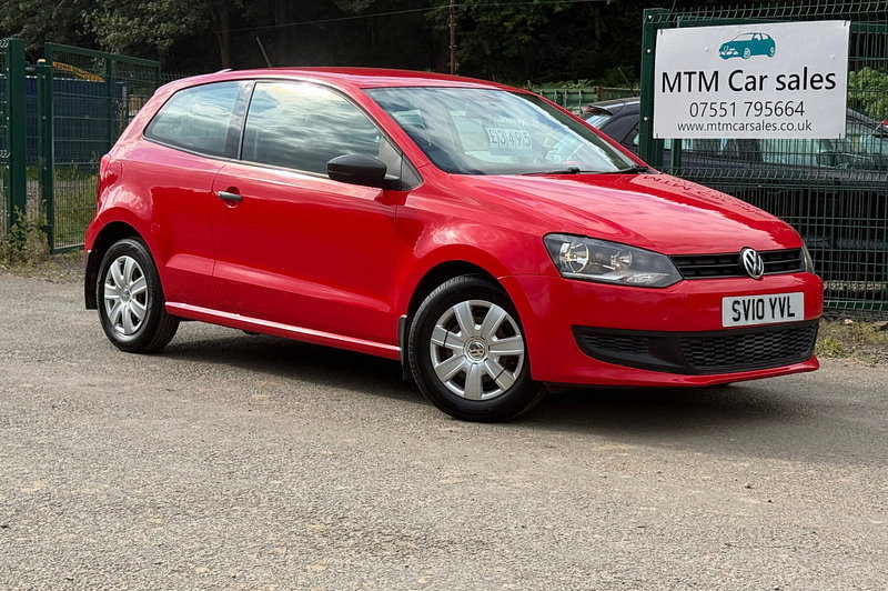 2010 Volkswagen Polo 1.2 S Hatchback 3dr Petrol Manual Euro 5 (60 ps)