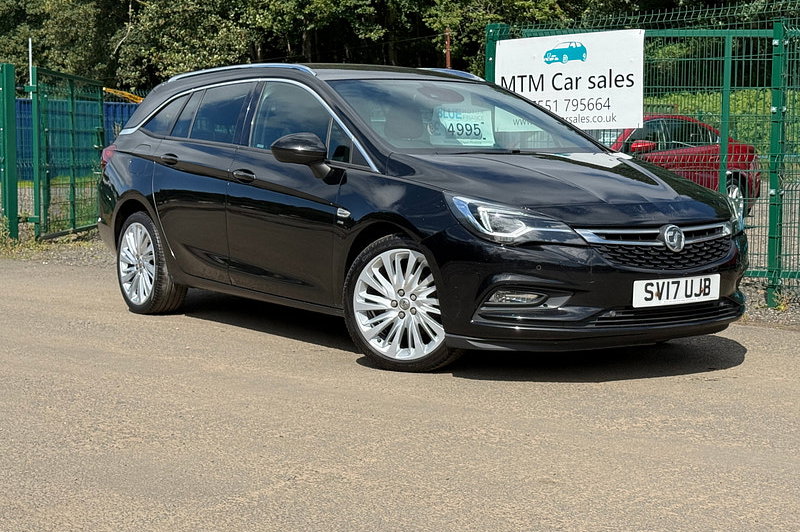 2017 Vauxhall Astra 1.6 CDTi BlueInjection SRi Nav Sports Tourer 5dr Diesel Manual Euro 6 (s/s) (136 ps)