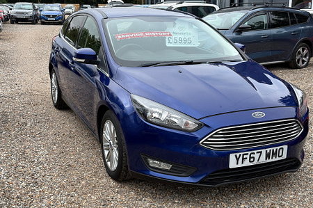 2018 Ford Focus 1.0T EcoBoost Zetec Edition Hatchback 5dr Petrol Manual Euro 6 (s/s) (125 ps)