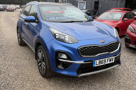 2019 Kia Sportage 1.6 CRDi EcoDynamics+ 4 SUV 5dr Diesel Hybrid Manual Euro 6 (s/s) (134 bhp)