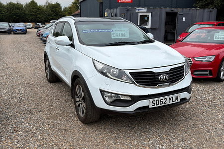 2012 Kia Sportage 1.7 CRDi EcoDynamics 3 SUV 5dr Diesel Manual 2WD Euro 5 (s/s) (114 bhp)