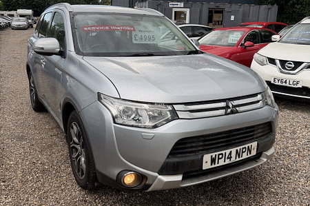 2014 Mitsubishi Outlander 2.2 DI-D GX4 SUV 5dr Diesel Manual 4WD Euro 5 (s/s) (150 ps)