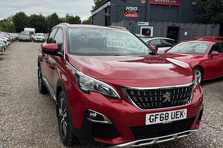 2018 Peugeot 3008 1.2 PureTech Allure SUV 5dr Petrol Manual Euro 6 (s/s) (130 ps)