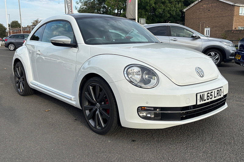 2015 Volkswagen Beetle 2.0 TSI BlueMotion Tech Turbo Silver Hatchback 3dr Petrol Manual Euro 6 (s/s) (220 ps)