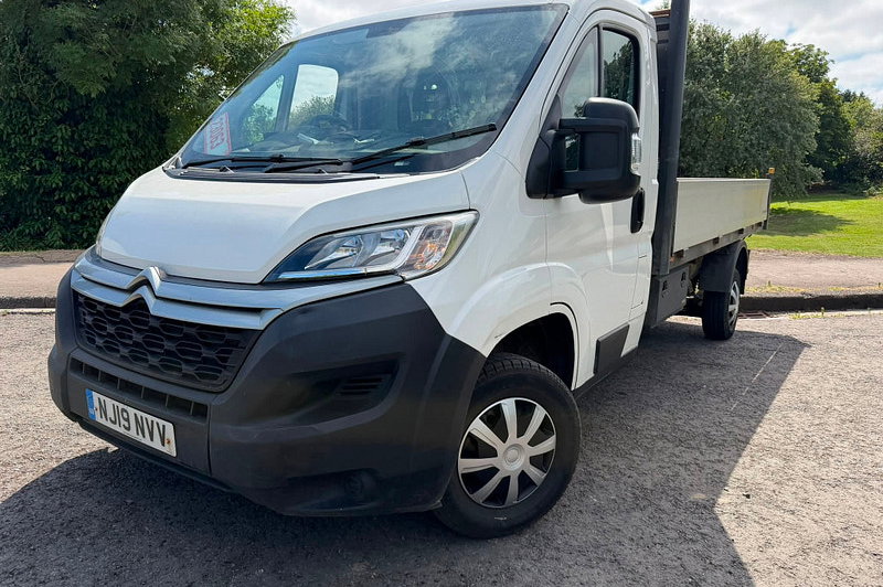 2019 Citroen Relay 2.0 BlueHDi 35 Plus Ready To Run Dropside 2dr Diesel Manual L3 Euro 6 (160 ps)