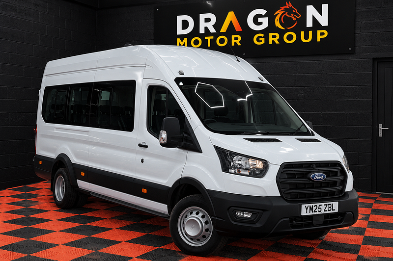 2025 Ford Transit 2.0 460 EcoBlue Trend Minibus Double Cab 5dr Diesel Manual RWD L4 H3 Euro 6 (s/s) (17 Seat, DRW) (130 ps)