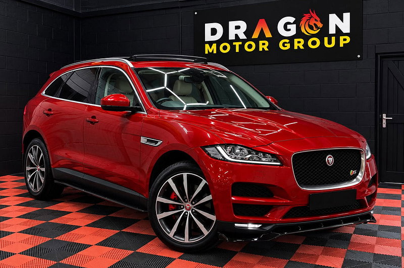 2019 Jaguar F-PACE 2.0 D240 Portfolio SUV 5dr Diesel Auto AWD Maxton Body Kit 240ps