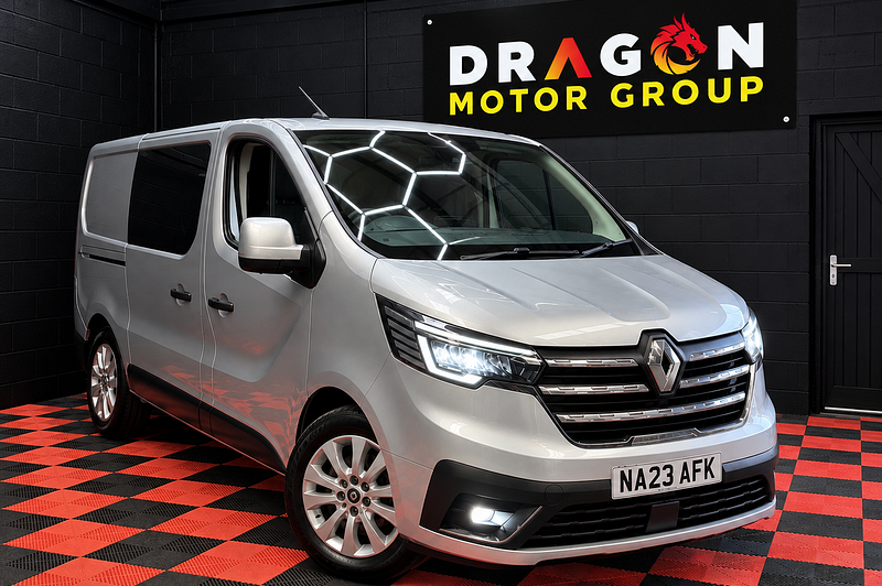 2023 Renault Trafic 2.0 dCi Blue LL30 Sport Crew Van Double Cab 6dr Diesel Manual L2 H1 Euro 6 (s/s) (150 ps)