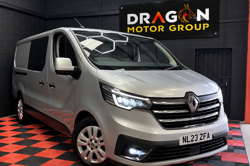 2023 Renault Trafic 2.0 dCi Blue LL30 Sport Crew Van Double Cab 6dr Diesel Manual L2 H1 Euro 6 (s/s) (150 ps)