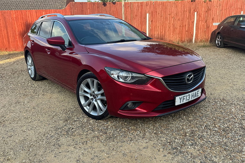 2013 Mazda Mazda6 2.2 SKYACTIV-D Sport Nav Tourer 5dr Diesel Manual Euro 6 (s/s) (175 ps)