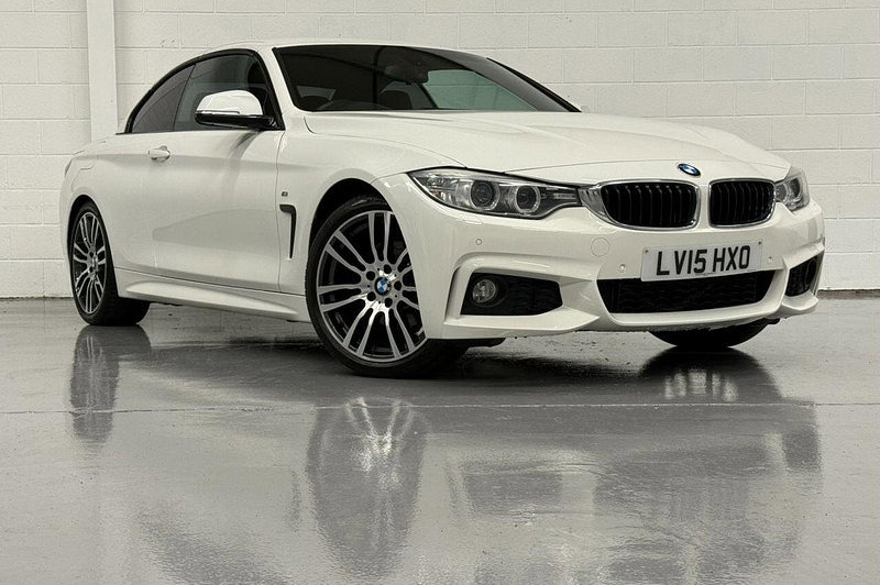 2015 BMW 4 Series 2.0 420d M Sport Convertible 2dr Diesel Auto Euro 6 (s/s) (184 ps) M PACKAGE £4460 EXTRAS / P/SENSORS