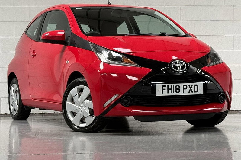 2018 Toyota Aygo 1.0 VVT-i x-play Hatchback 3dr Petrol Manual Euro 6 (68 ps) DAB, LED LIGHTS, IDEAL 1ST CAR