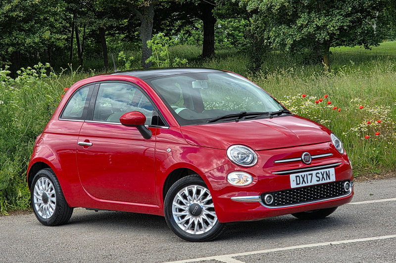 2017 Fiat 500 1.2 Lounge Hatchback 3dr Petrol Manual Euro 6 (s/s) (69 bhp)