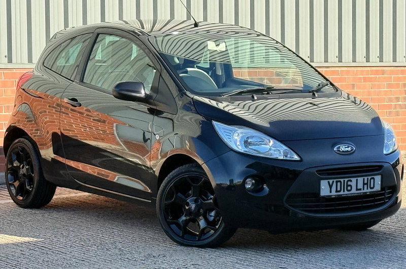 2016 Ford Ka 1.2 Zetec Black Edition Euro 6 (s/s) 3dr