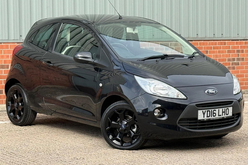 2016 Ford Ka 1.2 Zetec Black Edition Euro 6 (s/s) 3dr