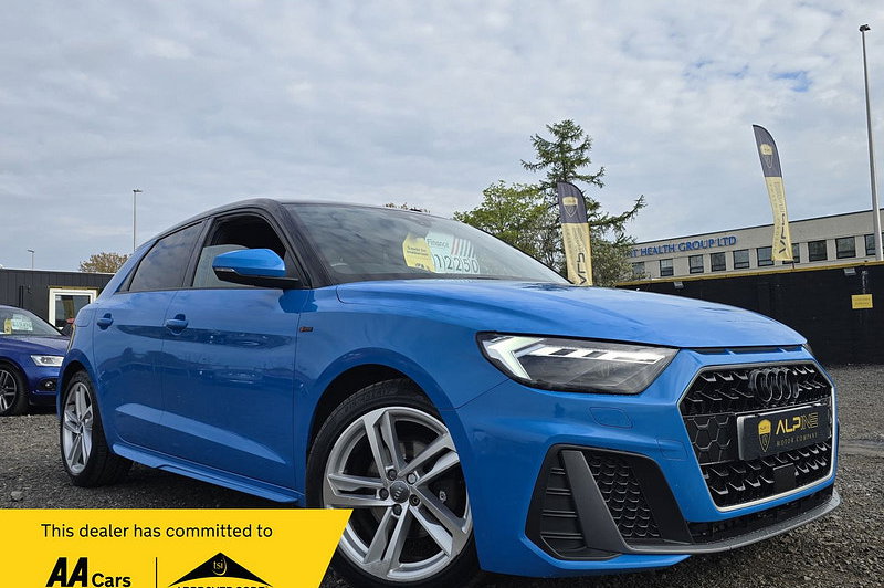 2019 Audi A1 1.0 TFSI 30 S line Sportback 5dr Petrol Manual Euro 6 (s/s) (116 ps)